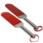 WPRL - Large red Paddle with stainless steel handle