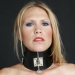 BNB3 - Leather Collar with Pin