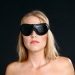 BLB1 - Lined leather blindfold