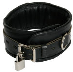 BNB1 - Luxe gevoerde Halsboei - zwart